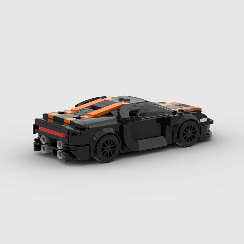 MOC Speed City Car Champion Racer Classic Supercar Building Blocks Brick Racing Super Creative Garage DIY Set Vehicle Kids Toys