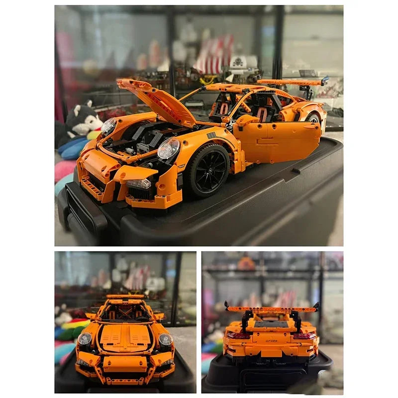 MOC Bricks Super Speed Technicial 1:8 Scale Sport Car Model Building Blocks Toy for Adult Boys Kids Birthday Christmas Gifts