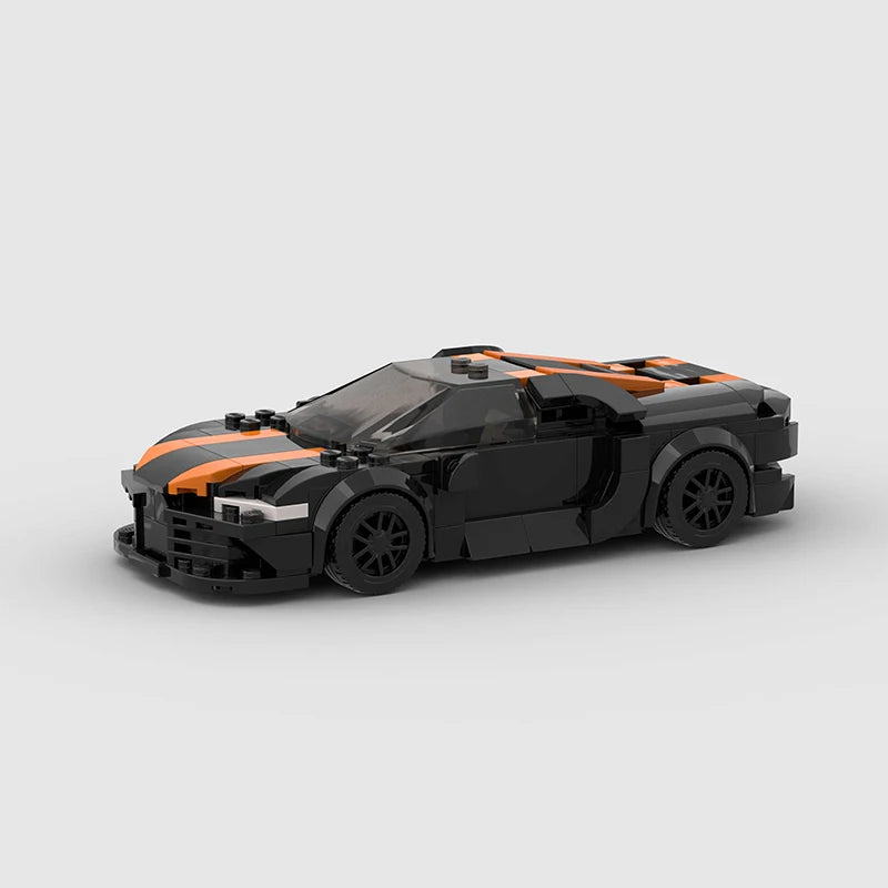 MOC Speed City Car Champion Racer Classic Supercar Building Blocks Brick Racing Super Creative Garage DIY Set Vehicle Kids Toys