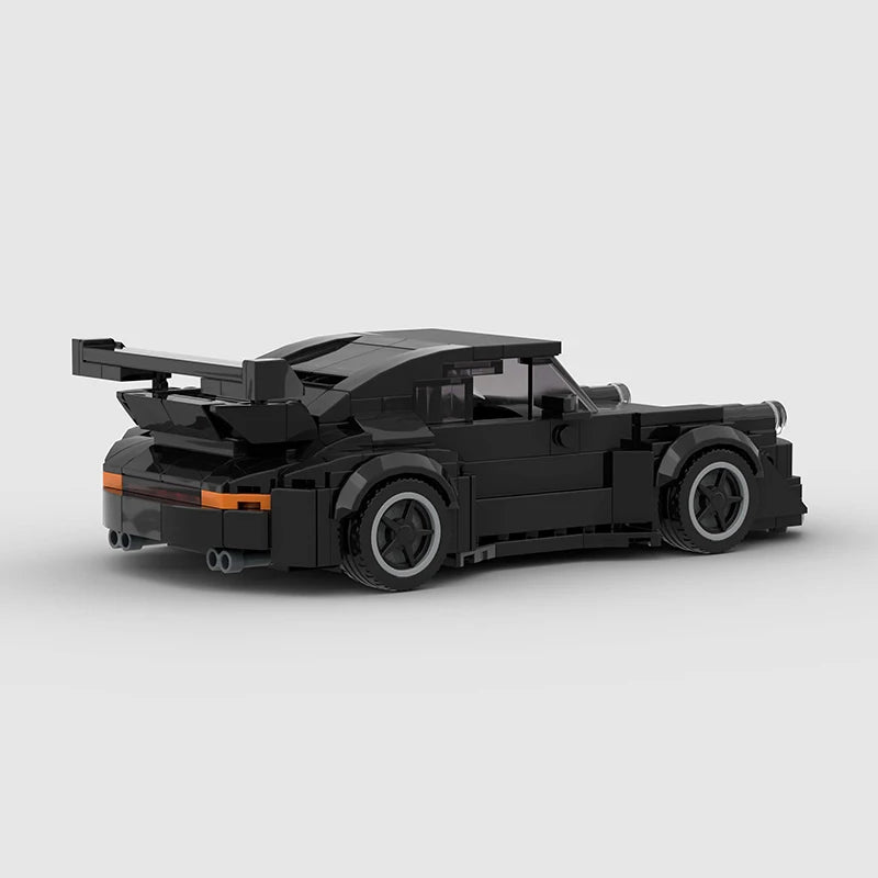 Features Roadster Racing Car Models Compatible MOC Small Particles Puzzle Kids Toys DIY Building Block Gifts