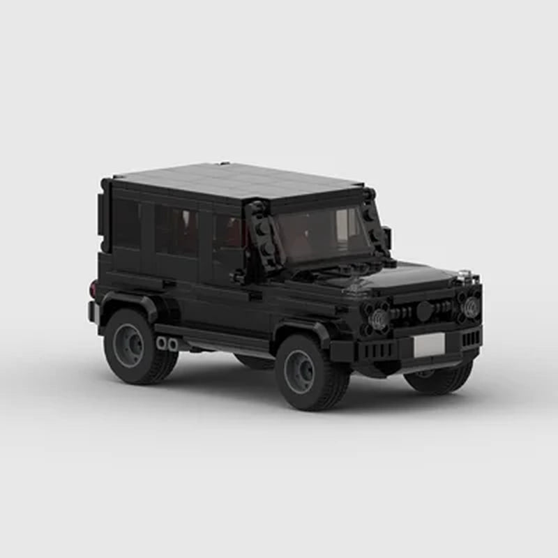 City Car MOC Benz G63 Vehicle Speed Champion Racer Building Blocks Brick Racing Super Technique Car Creative Garage DIY Set