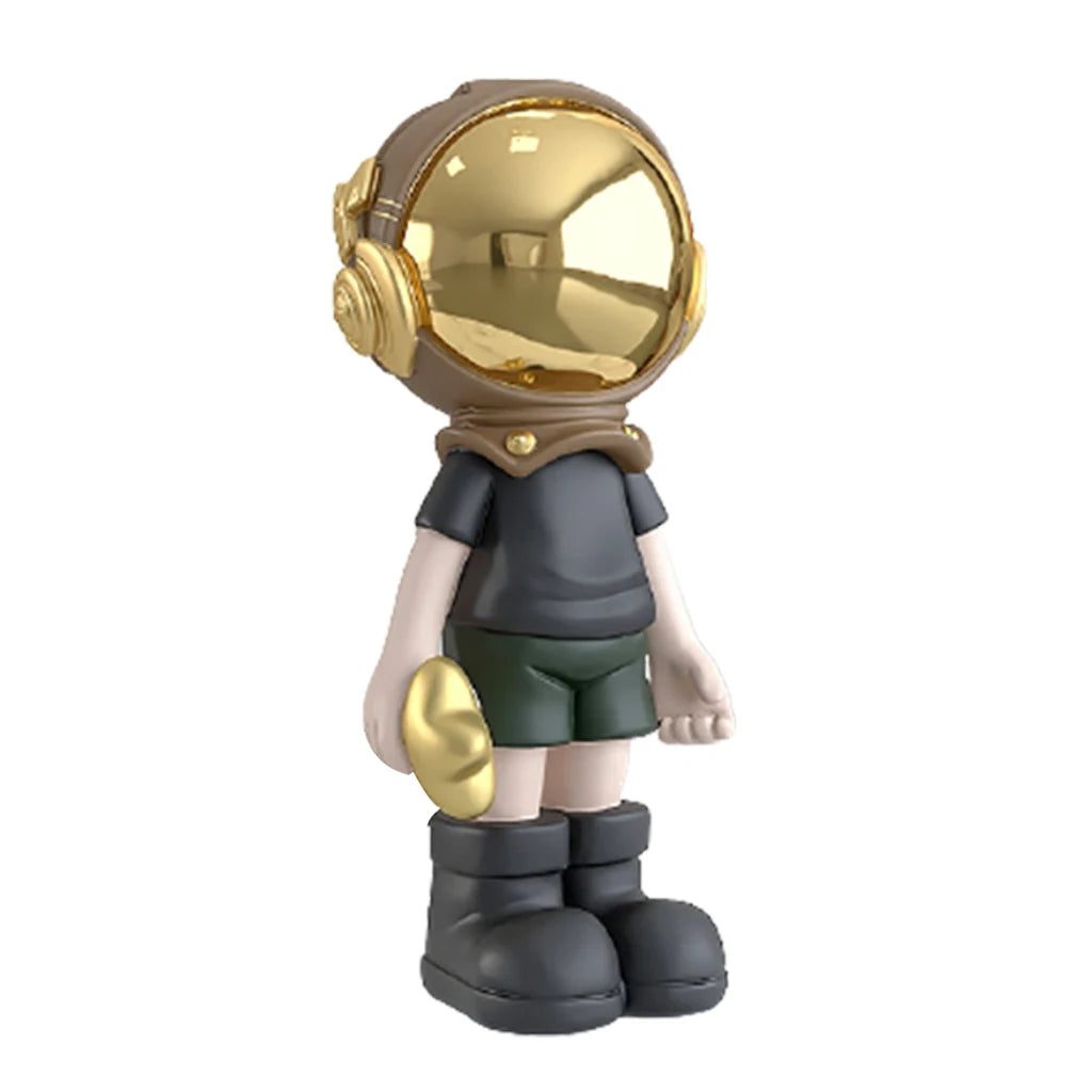 Modern Home Astronaut Figurine Sculpture Statue Astronaut Figurines Kids Spaceman Living Room Large Art Craft Nordic Style Decor