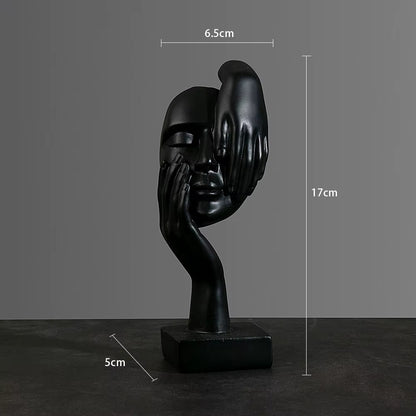 Abstract the Thinker Statues Sculptures Yoga Figurine Desk Ornaments Nordic Living Room Home Decor Decoration Maison Accessories