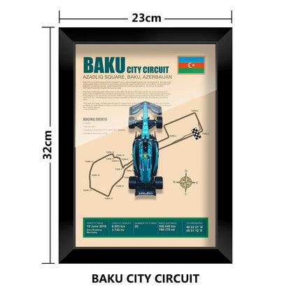 Bburago 1:43 F1 Aston Martin 2024 Aramco Team Fernando Alonso Car Model Monaco Canada Netherlands GP Circuits Track Posters
