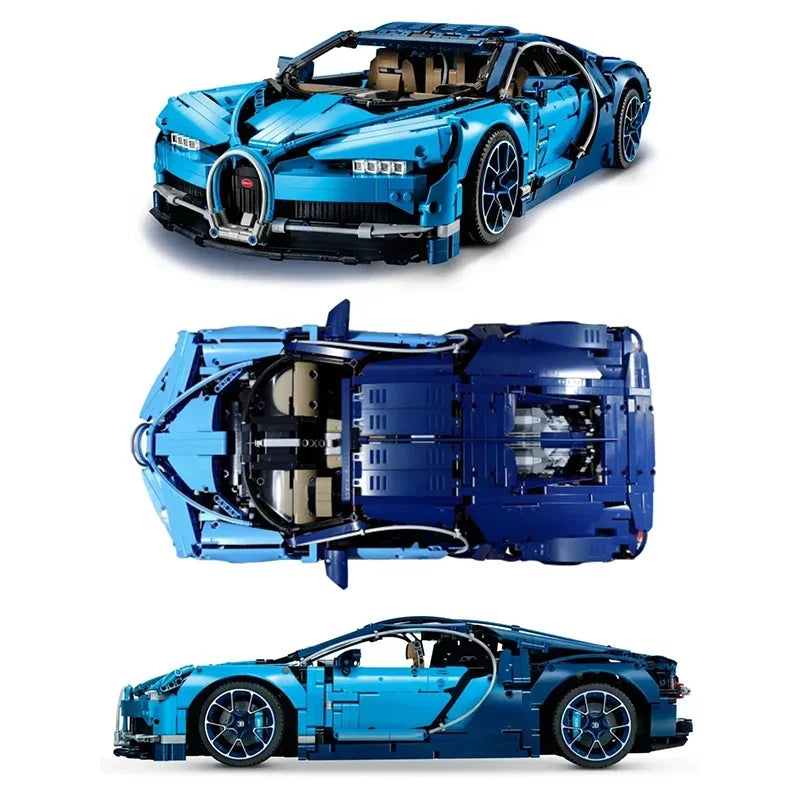 MOC Bricks Super Speed Technicial 1:8 Scale Sport Car Model Building Blocks Toy for Adult Boys Kids Birthday Christmas Gifts