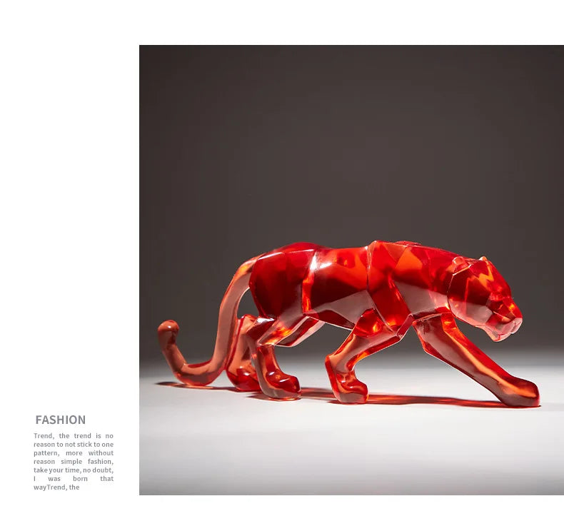 Lux Panthera - Crystal Panther Sculptures