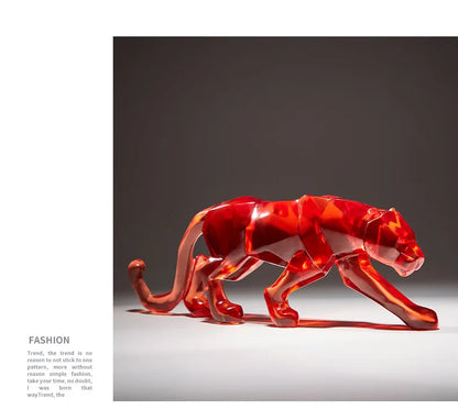 Lux Panthera - Crystal Panther Sculptures