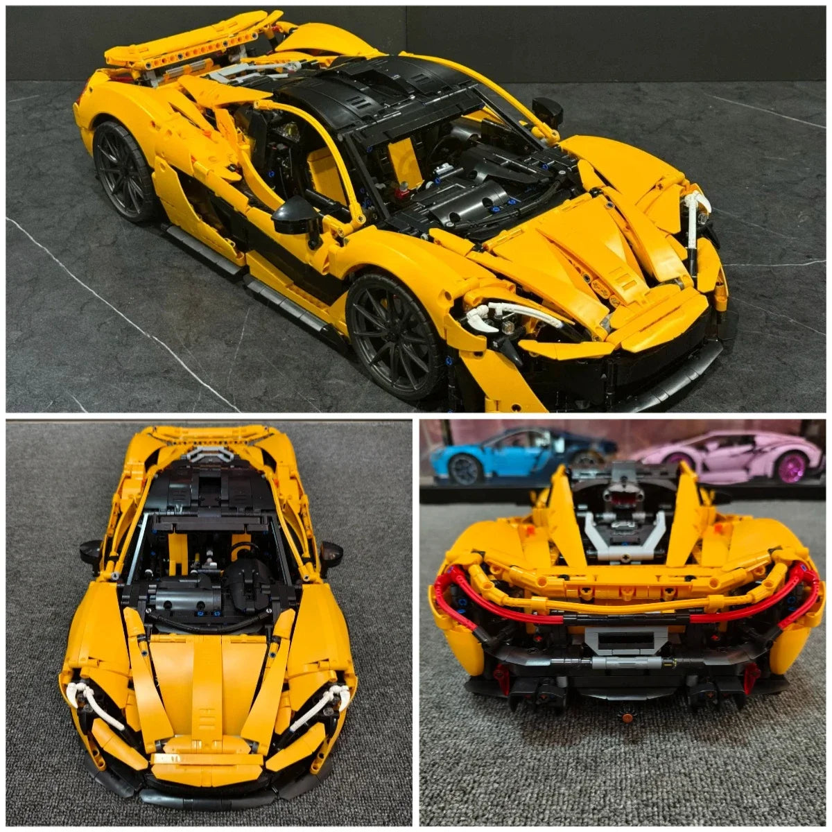 MOC Bricks Super Speed Technicial 1:8 Scale Sport Car Model Building Blocks Toy for Adult Boys Kids Birthday Christmas Gifts