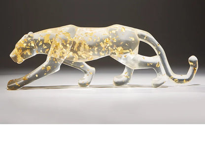 Lux Panthera - Crystal Panther Sculptures