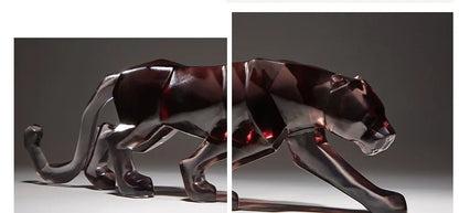 Lux Panthera - Crystal Panther Sculptures