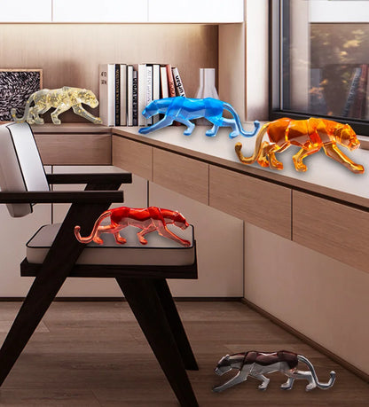 Lux Panthera - Crystal Panther Sculptures