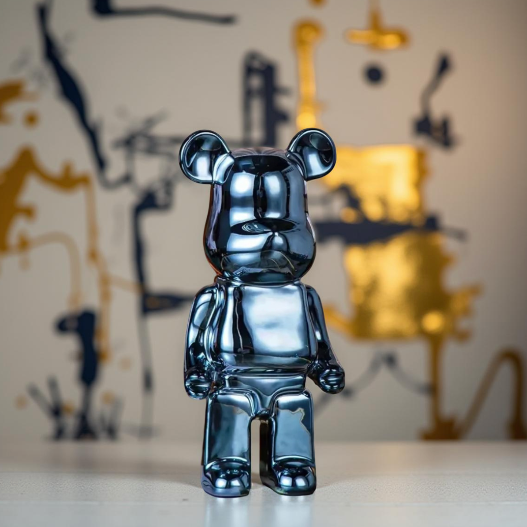 Luxint Metallic Bearbrick