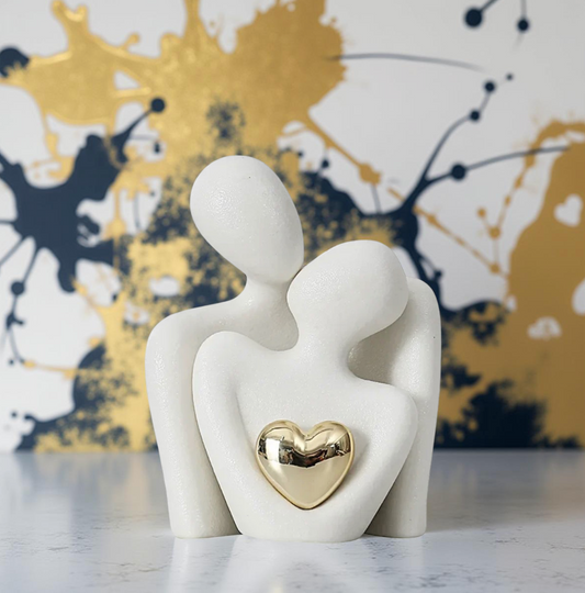 Bonded Souls - Ceramic Decorative Statue