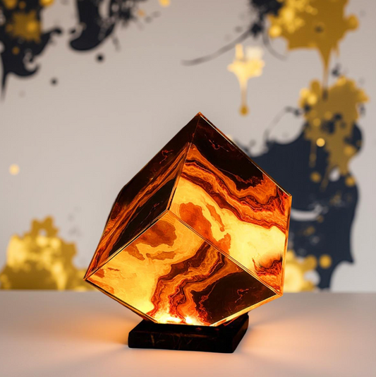Lava Lux - Onyx Marble Lamp
