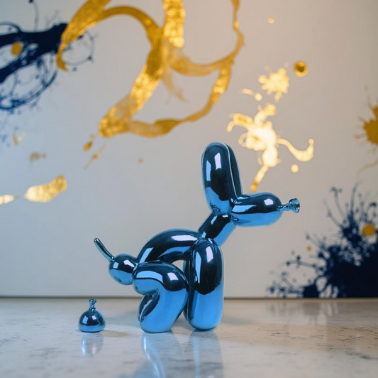Little Sh*t - Nordic Poop Balloon Dog Sculpture
