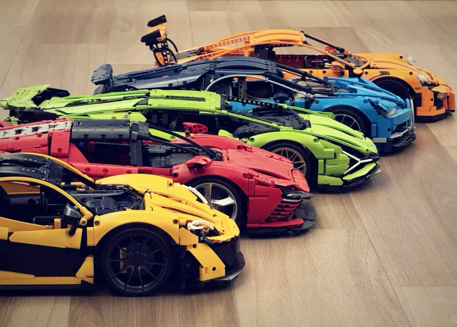 MOC Bricks Super Speed Technicial 1:8 Scale Sport Car Model Building Blocks Toy for Adult Boys Kids Birthday Christmas Gifts
