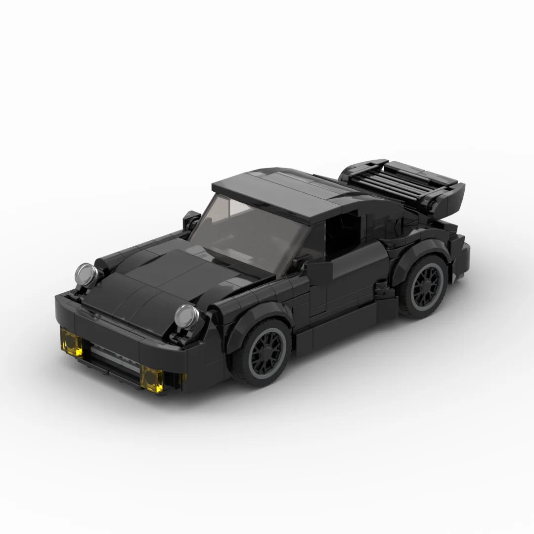 Moc-Black Bird (930)Turbo Racing Sports Car Vehicle Speed Champion Racer Building Blocks Brick Creative Garage Toys for Boys