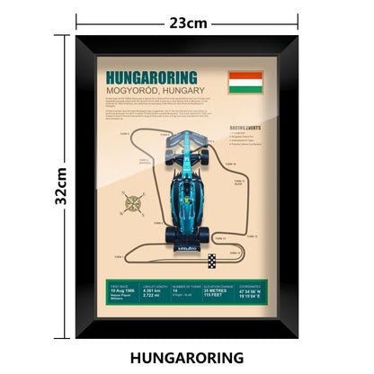 Bburago 1:43 F1 Aston Martin 2024 Aramco Team Fernando Alonso Car Model Monaco Canada Netherlands GP Circuits Track Posters