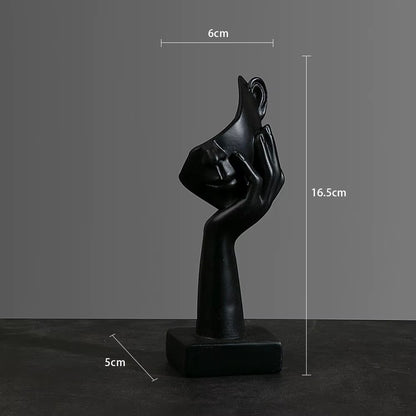 Abstract the Thinker Statues Sculptures Yoga Figurine Desk Ornaments Nordic Living Room Home Decor Decoration Maison Accessories