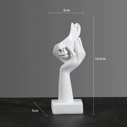 Abstract the Thinker Statues Sculptures Yoga Figurine Desk Ornaments Nordic Living Room Home Decor Decoration Maison Accessories