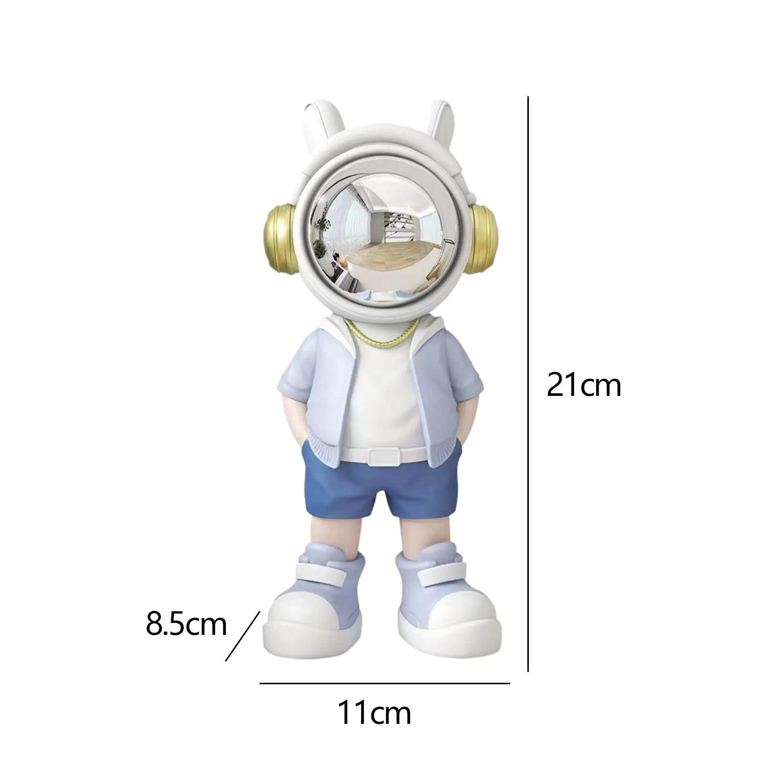Modern Home Astronaut Figurine Sculpture Statue Astronaut Figurines Kids Spaceman Living Room Large Art Craft Nordic Style Decor