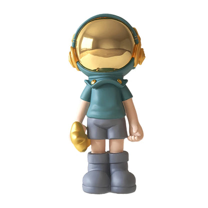 Modern Home Astronaut Figurine Sculpture Statue Astronaut Figurines Kids Spaceman Living Room Large Art Craft Nordic Style Decor