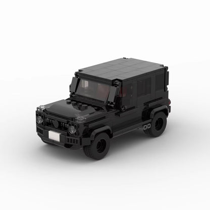 MOC SUV Speed Champion City Car Racer Classic Off-Road Building Blocks Racing Super Technique Creative Garage Children'S Toy